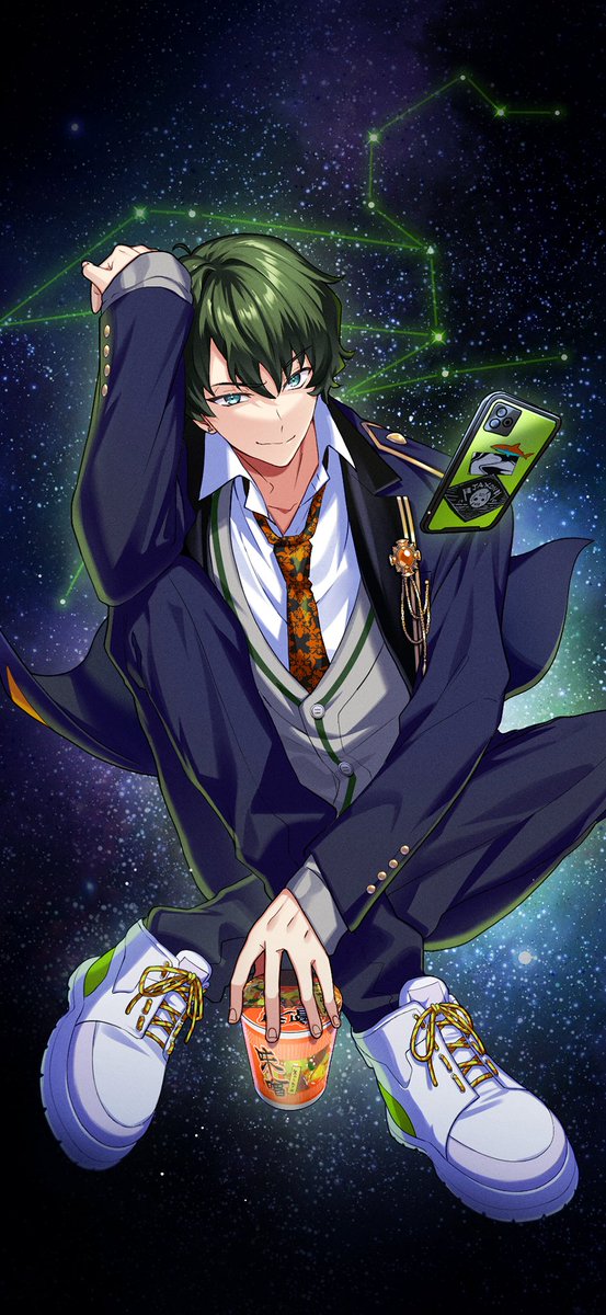 魔除けの絵札 【捻くれ銀河の落とし物】白波 蓮 初登場 期間限定ガチャ