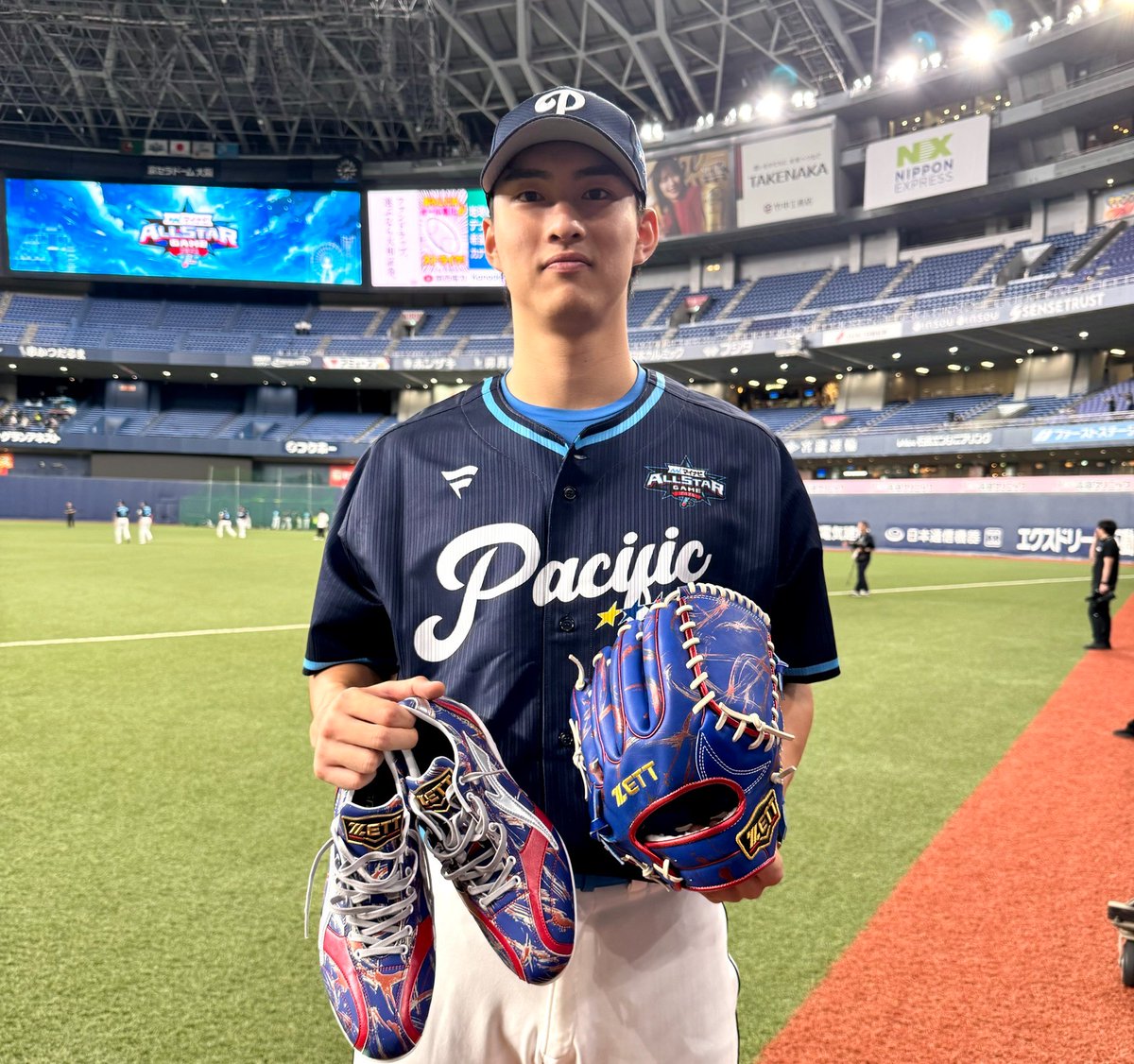 オールスター仕様⭐ 投手陣👍 #達孝太 #田中正義 #北山亘基