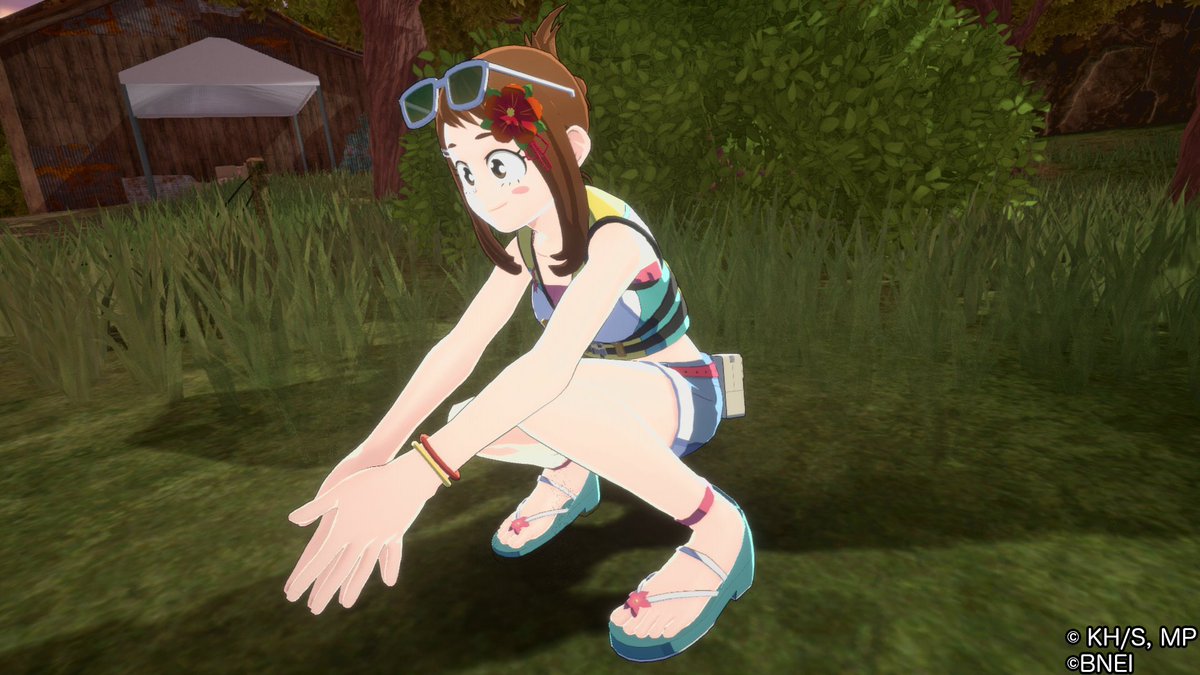 麗日”個性”技セット＆新コスチューム登場！ ＼ 麗日の”個性”技セット