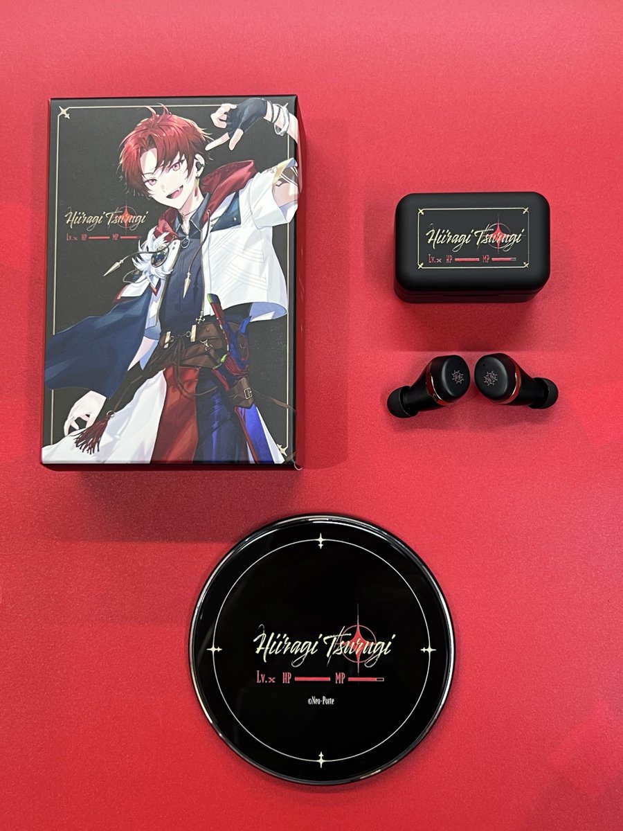 柊ツルギ 録り下ろしボイス入りワイヤレスイヤホン受注中