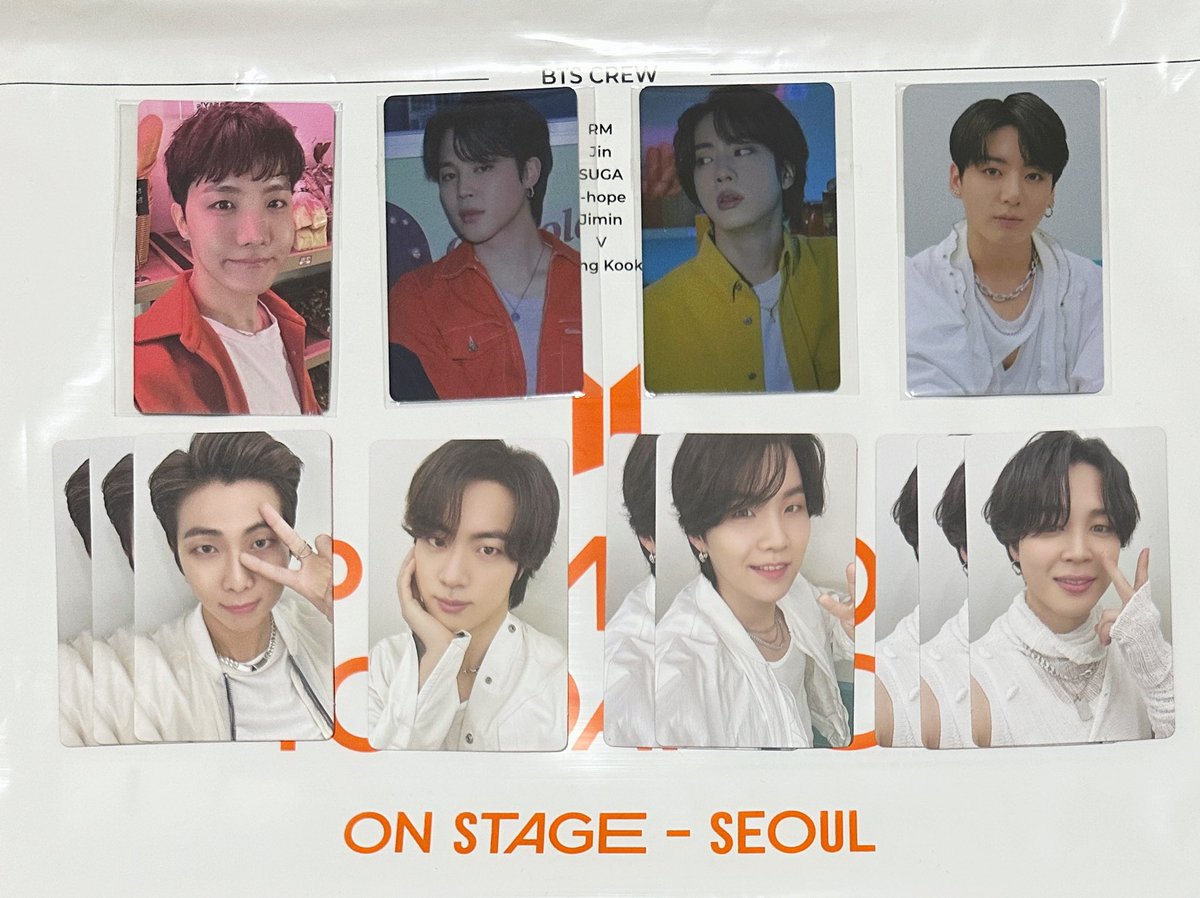 BTS permission to dance on stage PTDアルバム 特典 トレカ交換 【譲