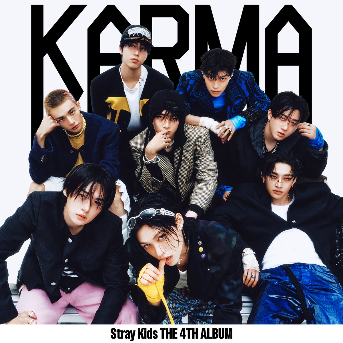 新品未開封 KARMA スキズ straykids 8個　フライヤーコンプリート
