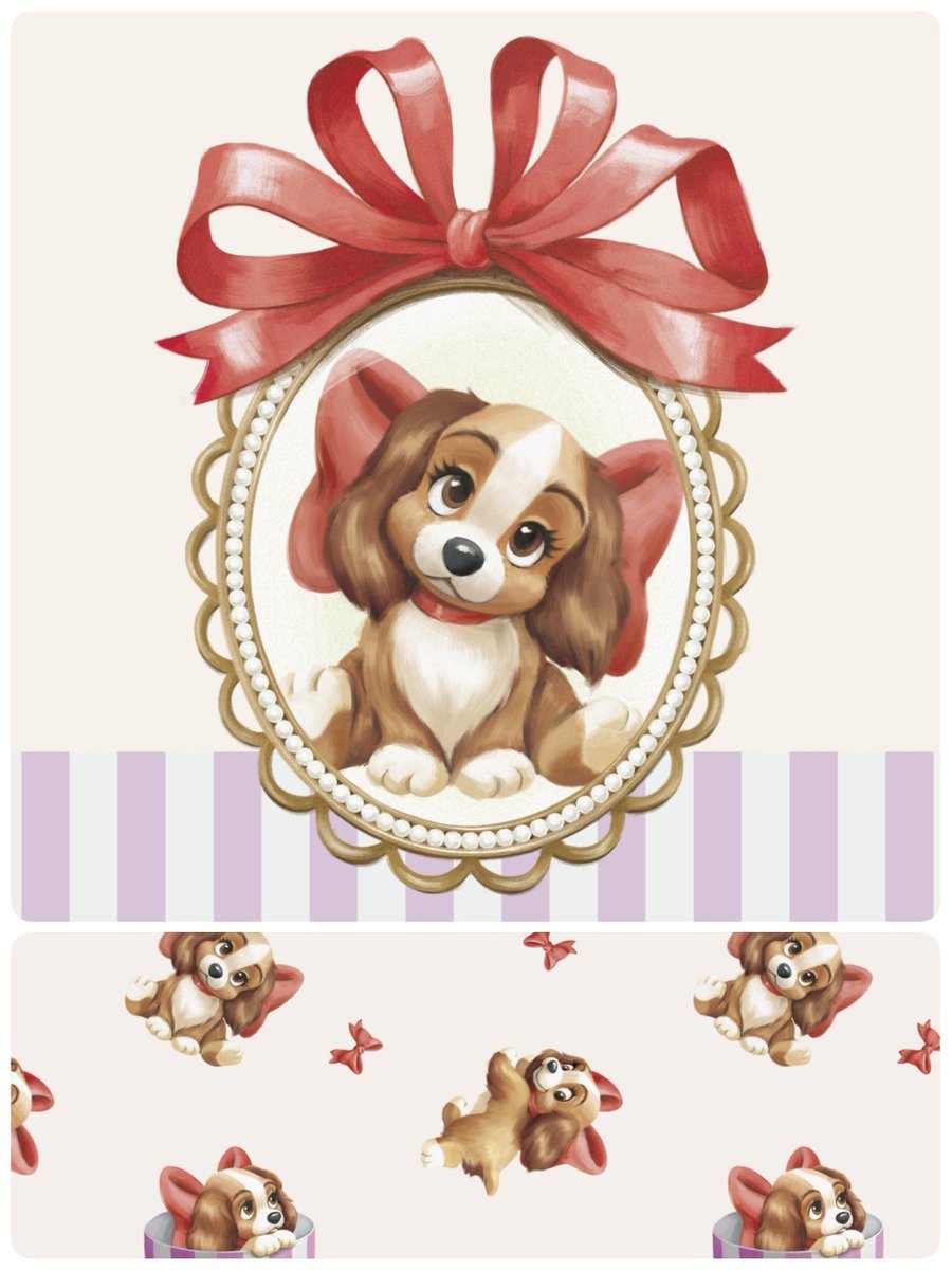 ━━━━━━━━━━━━ #ディズニーストア 「わんわん物語」 ✎𓂃