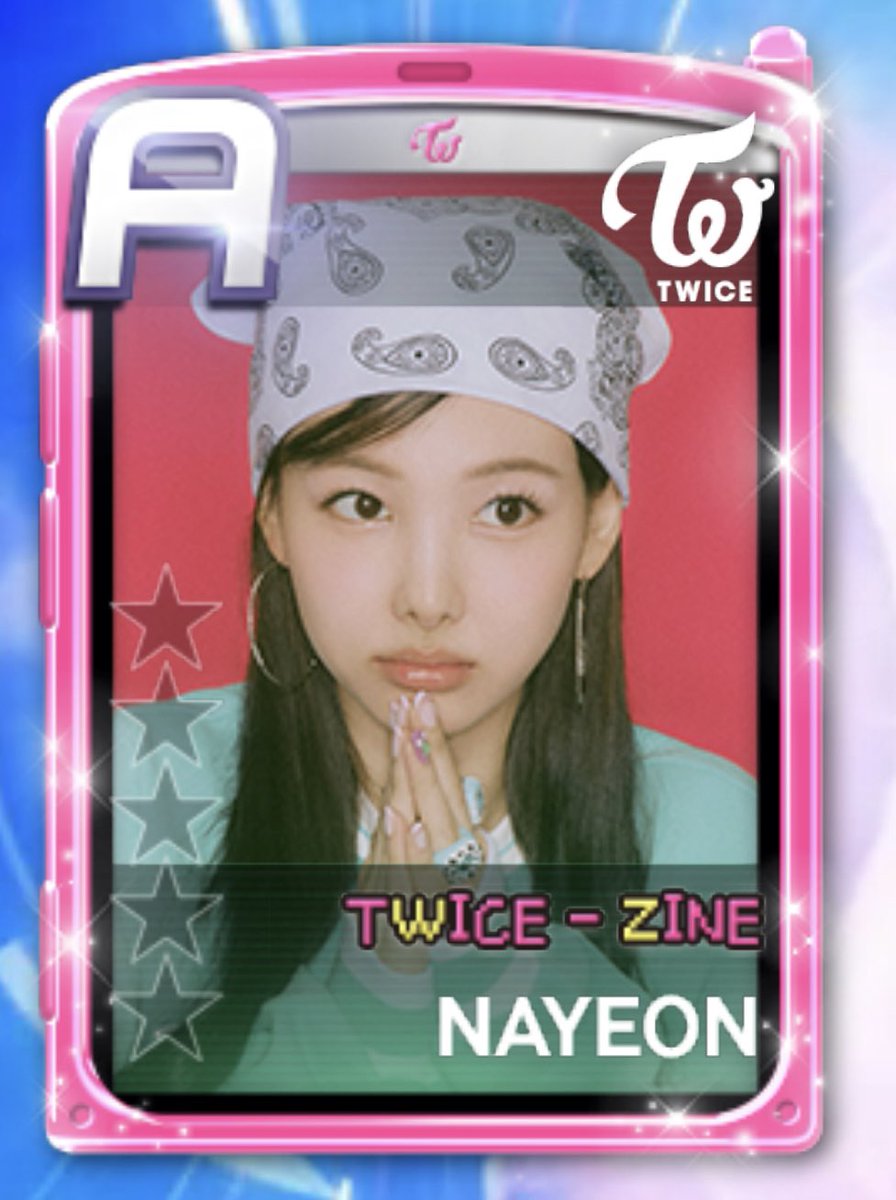 TWICE-ZINE and CRAZY STUPID LOVE will be the designs for the next