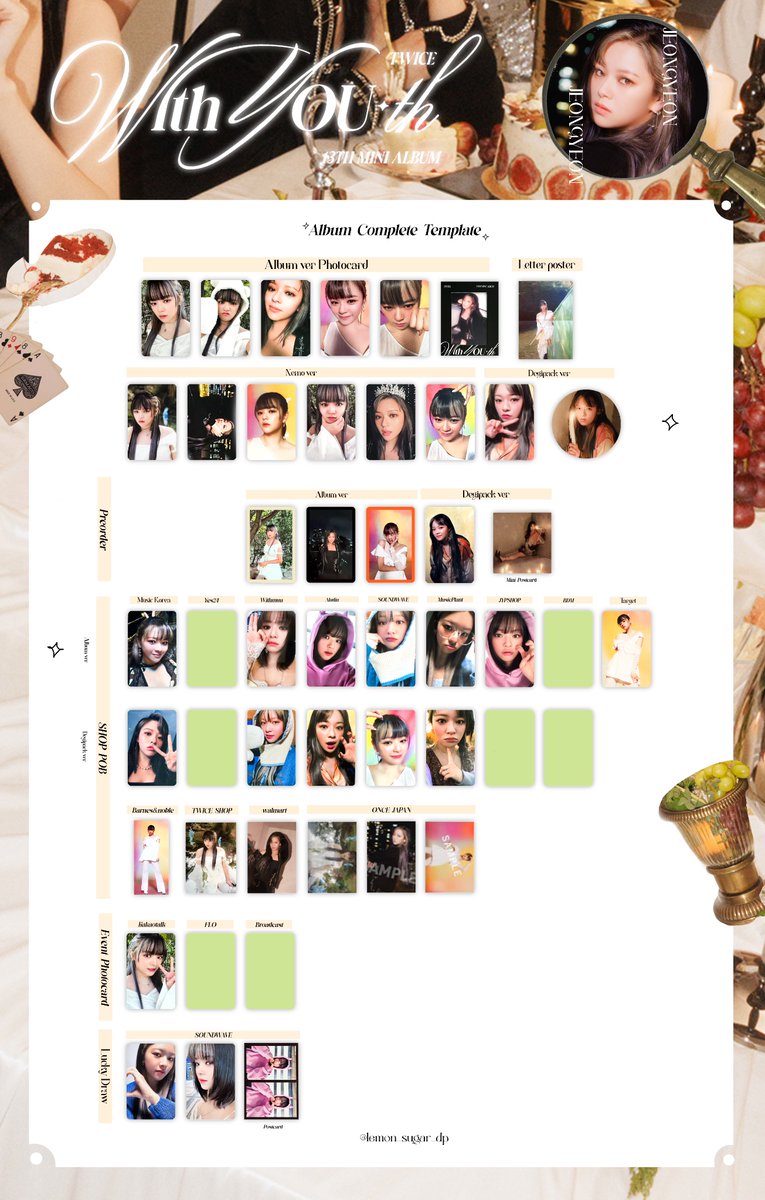 ①TWICE/アルバム/トレカ！