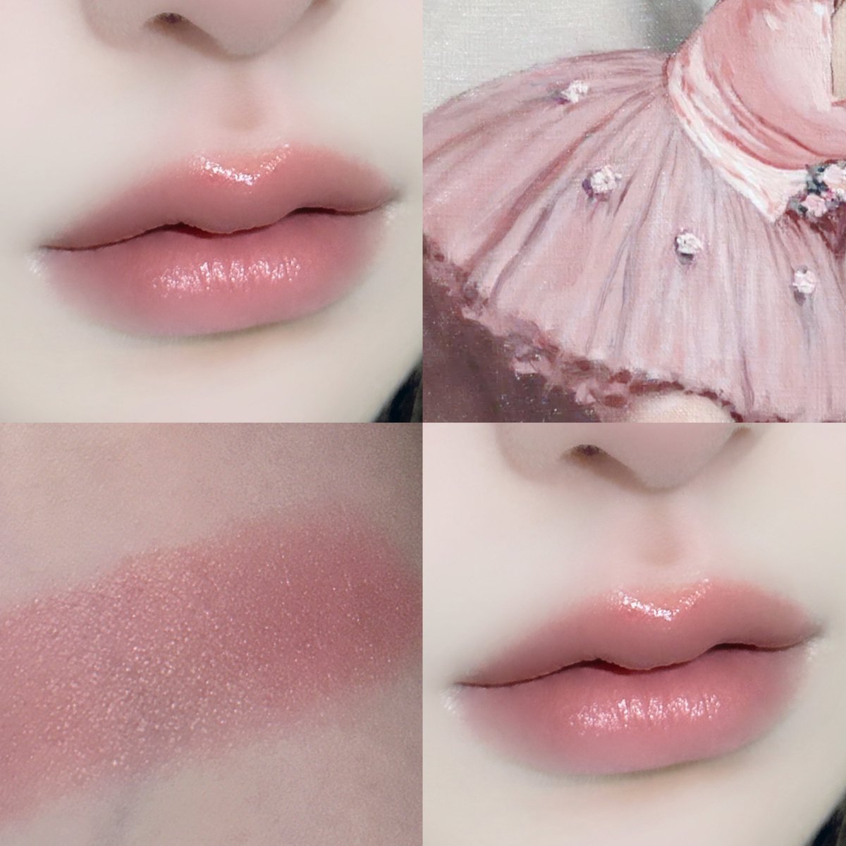 ふわっふわの美少女リップ唇が作れるリップ見つけた…！！淡くて彩度