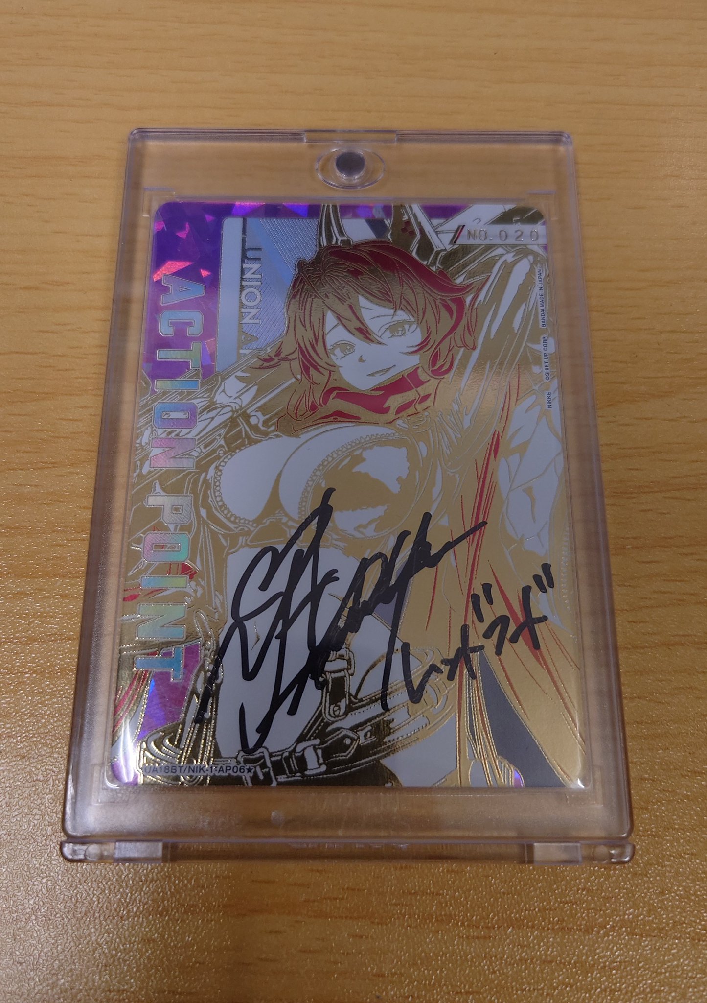 ア*ン様 PSA10 NIKKE NIVEL ARENA レッドフード サイン入 ア*ン様