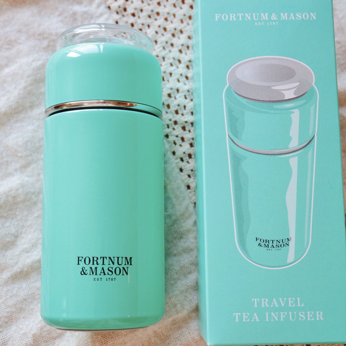 こんにちは♪ フォートナム＆メイソンの水筒、さっそく使ってみました