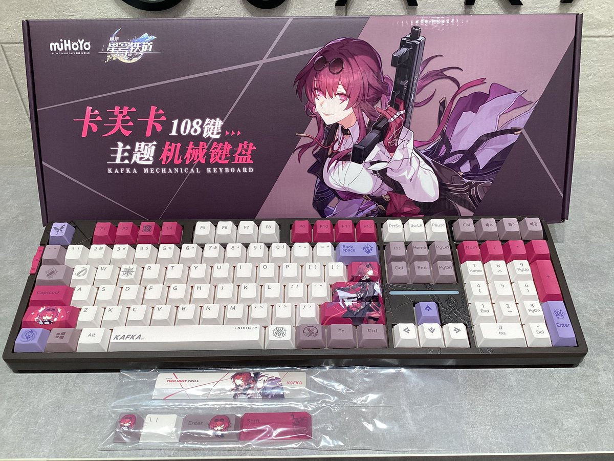 崩壊：スターレイル】カフカ キーボード 108キー / 87キー崩壊：スター