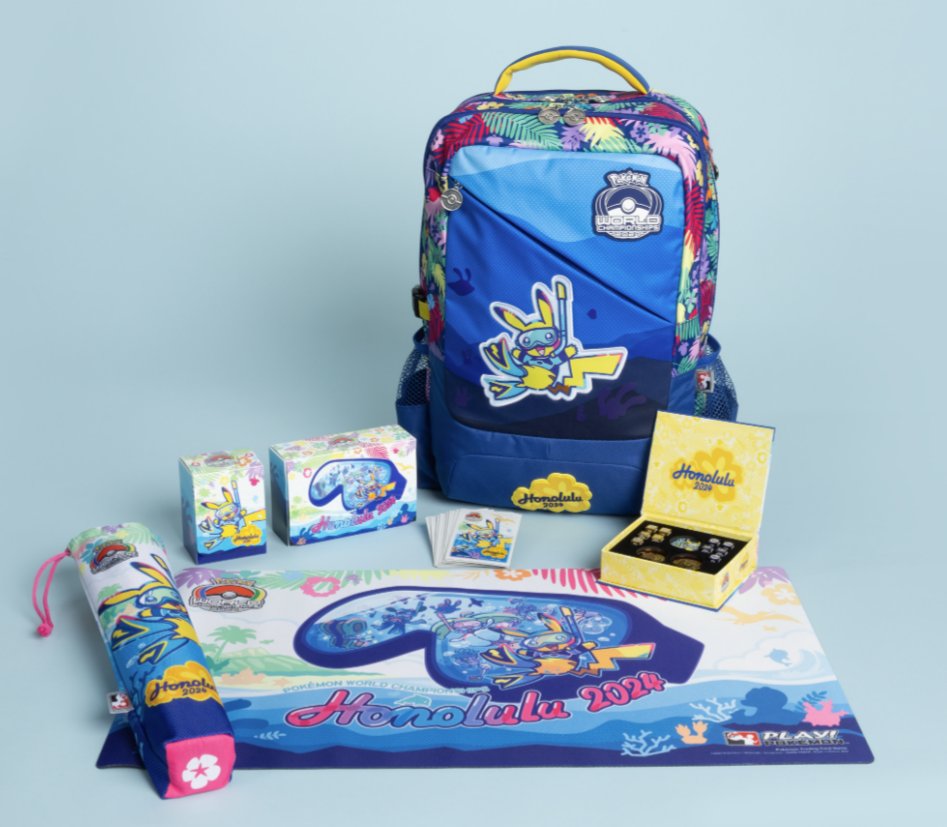 ポケモンワールドチャンピオンシップス2024のストア限定商品のデザイン