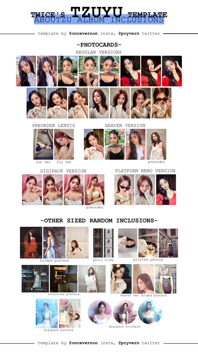 twice tzuyu solo album aboutzu inclusions template with all