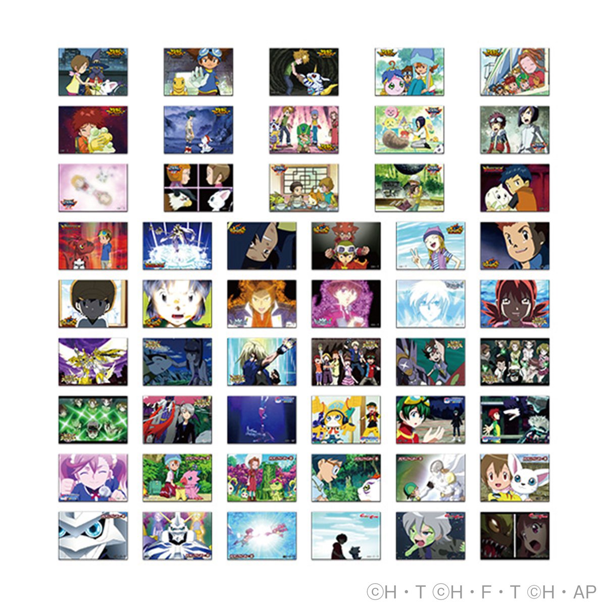 グッズ紹介／＼ シーンアクリルマグネット（ランダム全51種） デジモン