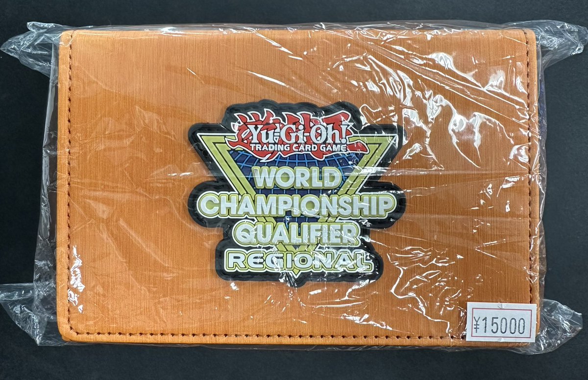 遊戯王 wcq デッキケース オレンジ 未使用 遊戯王 wcq デッキケース