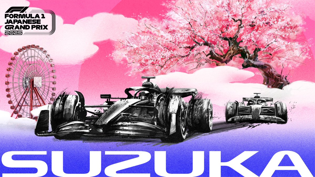 2025年4月6日（日）決勝「F1日本グランプリ」 メインビジュアルを公開