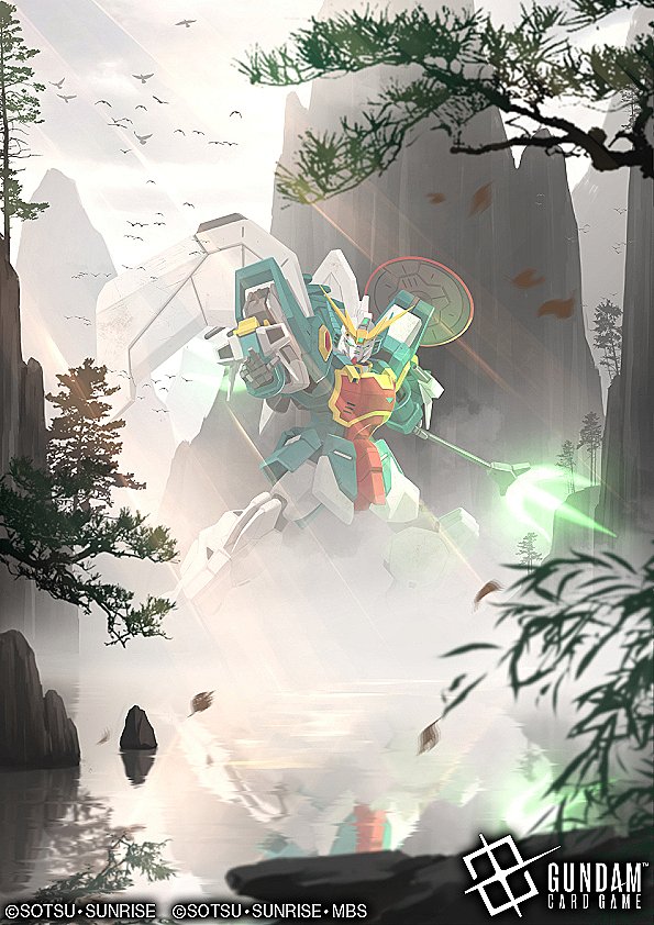 ガンダムカードゲームGD03にて アルトロンガンダムのパラレルイラスト