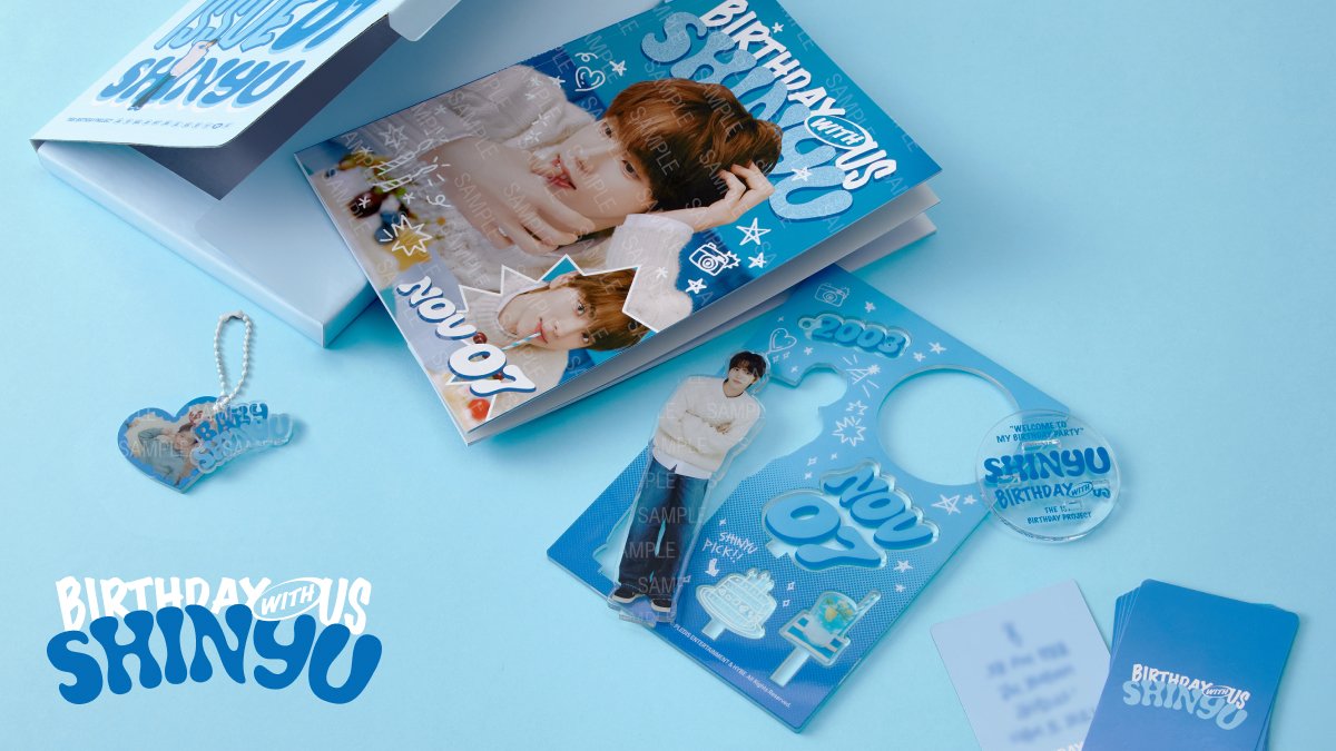 🤍🤍🤍 #TWS 'BIRTHDAY WITH US' Merch. (SHINYU) 🤍🤍🤍 Qoo10