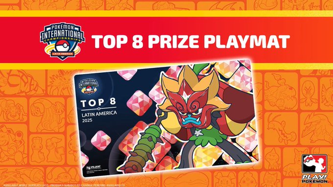 海外の大型大会LAICにて優勝賞とトップ8賞として配布されるオーガポン