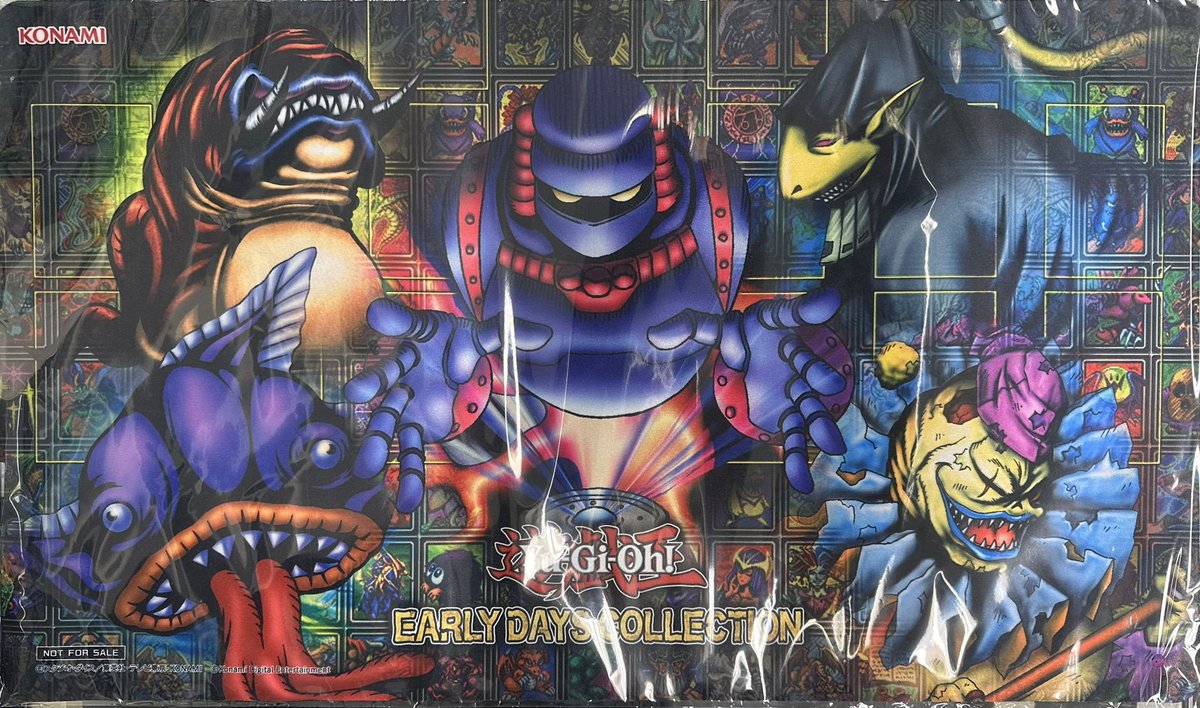 遊戯王 プレイマット】 EARLY DAYS COLLECTION【未開封】 ￥108,000