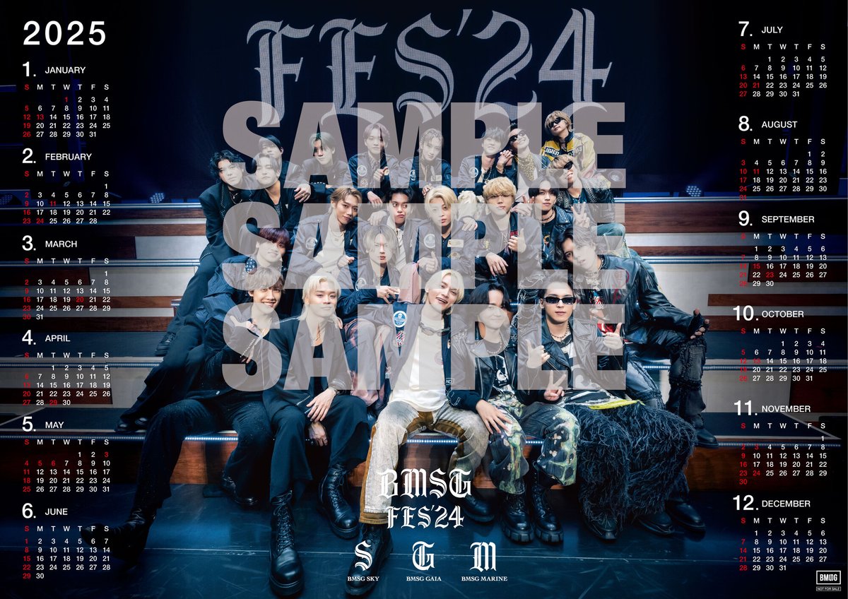 💿本日発売日！ ￣￣￣￣￣￣￣ #BMSGALLSTARS「BMSG FES'24」 ○BMSG