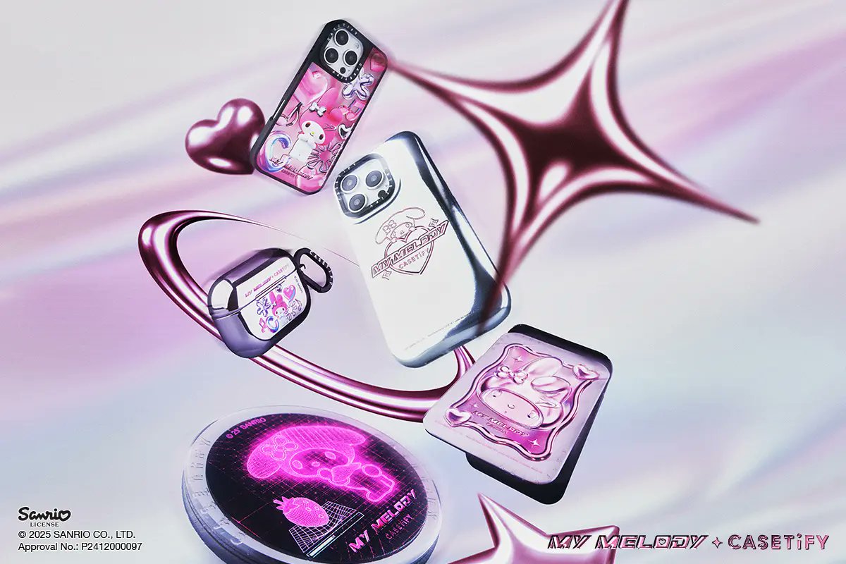 ⚠️新商品📣🆕／ CASETiFY(ケースティファイ)に「マイメロディ