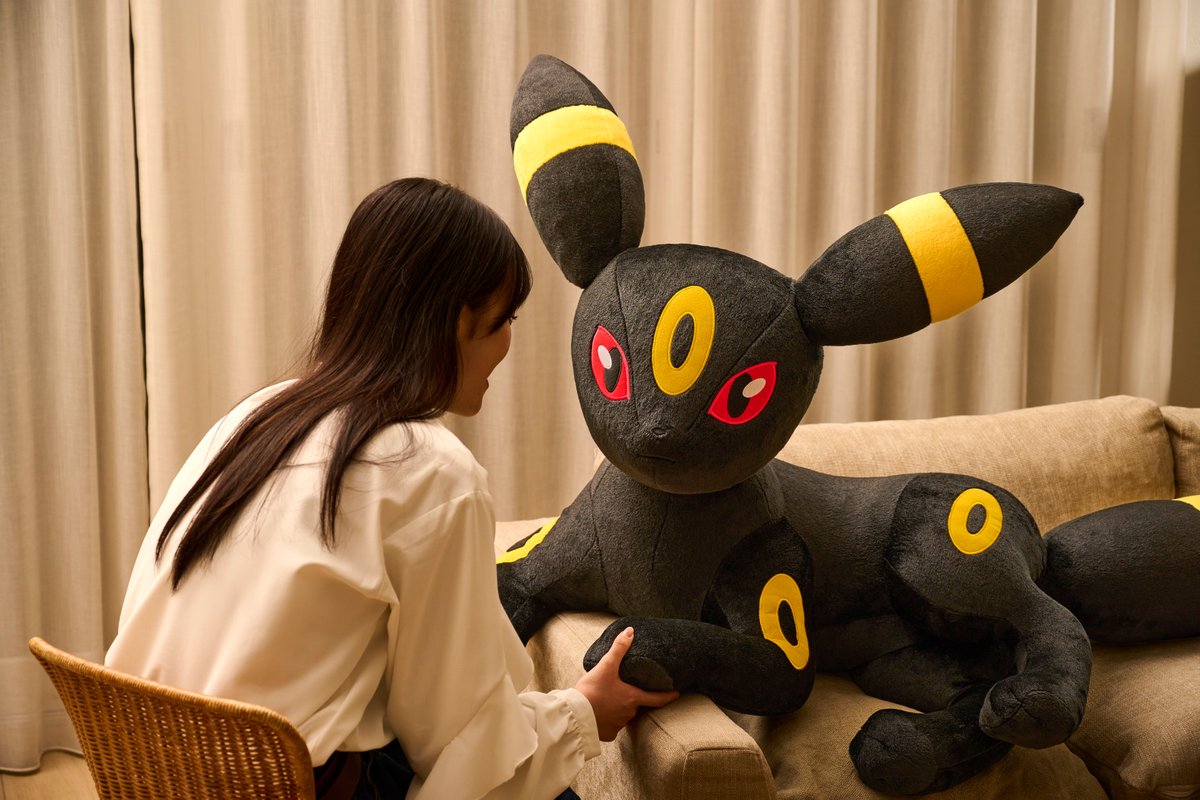 📣本日から注文受け付け開始‼️／ 等身大イーブイフレンズのぬいぐるみ