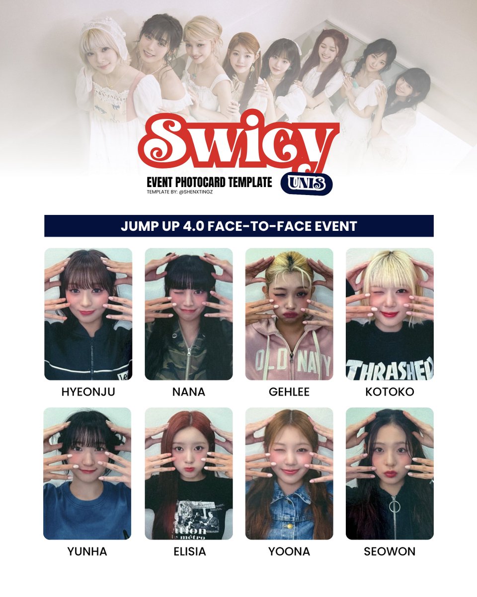 swicy_unis_template | [SWICY] UNIS Event Photocard Template List