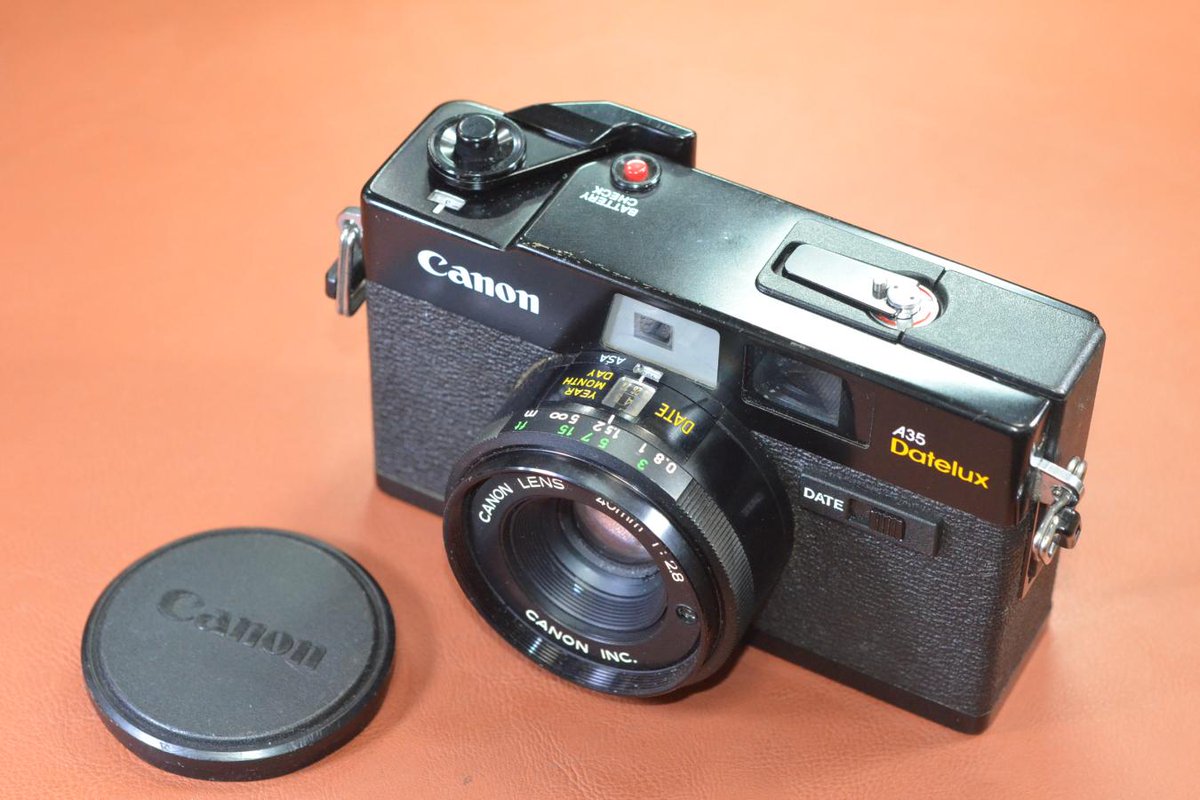 Canon A35 Datelux モルト交換済【CANON LENS 40/2.8 搭載】 ／#カメラ