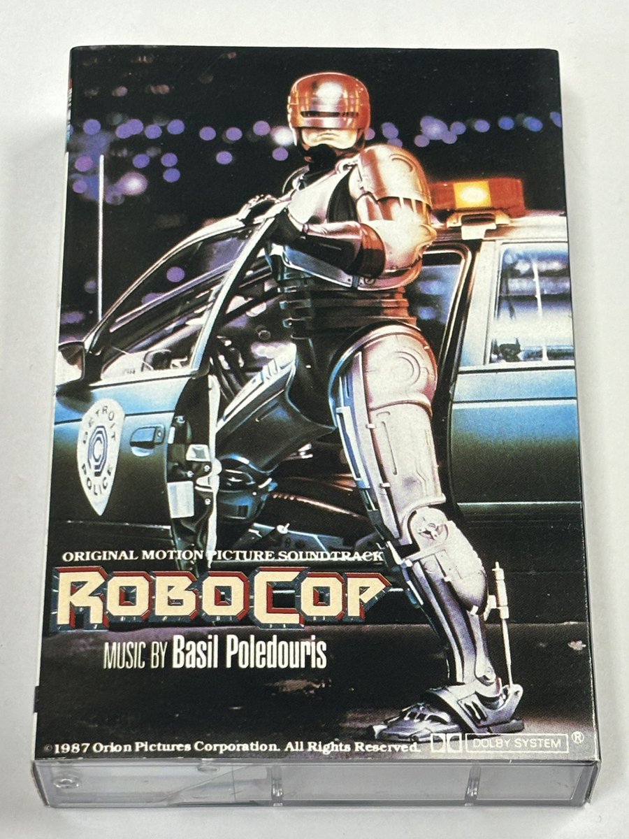 ロボコップ オリジナル・サウンドトラックのカセットテープをお買取