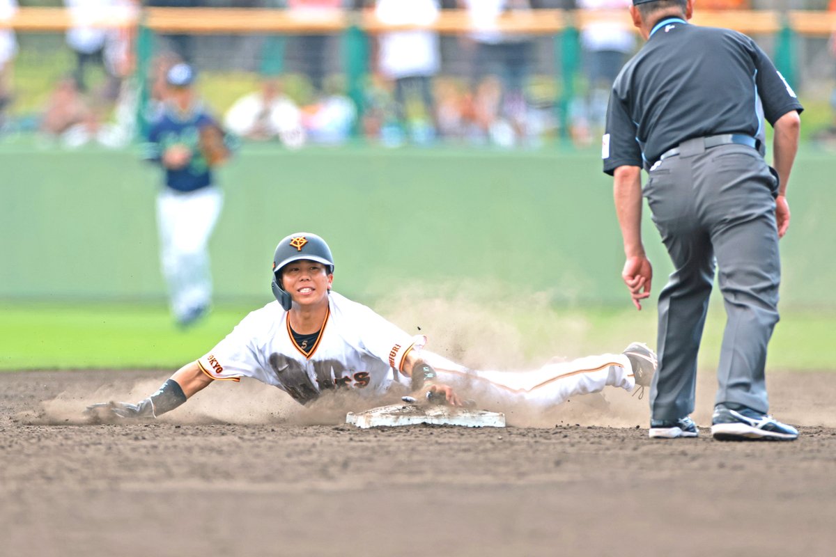 五回裏】巨人 1-3 ヤクルト 二死から四球で出塁した #門脇誠 選手が