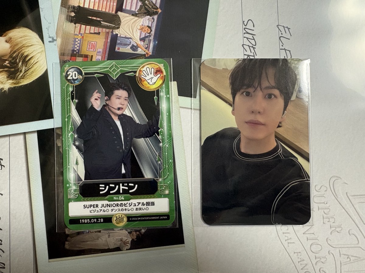 SUPER JUNIOR 会場限定 6000円購入特典 ドンヘ トレカ 2種 SUPERJUNIOR 会場限定 6000円 購入特典 トレカ ドンへ 10枚 - メルカリ