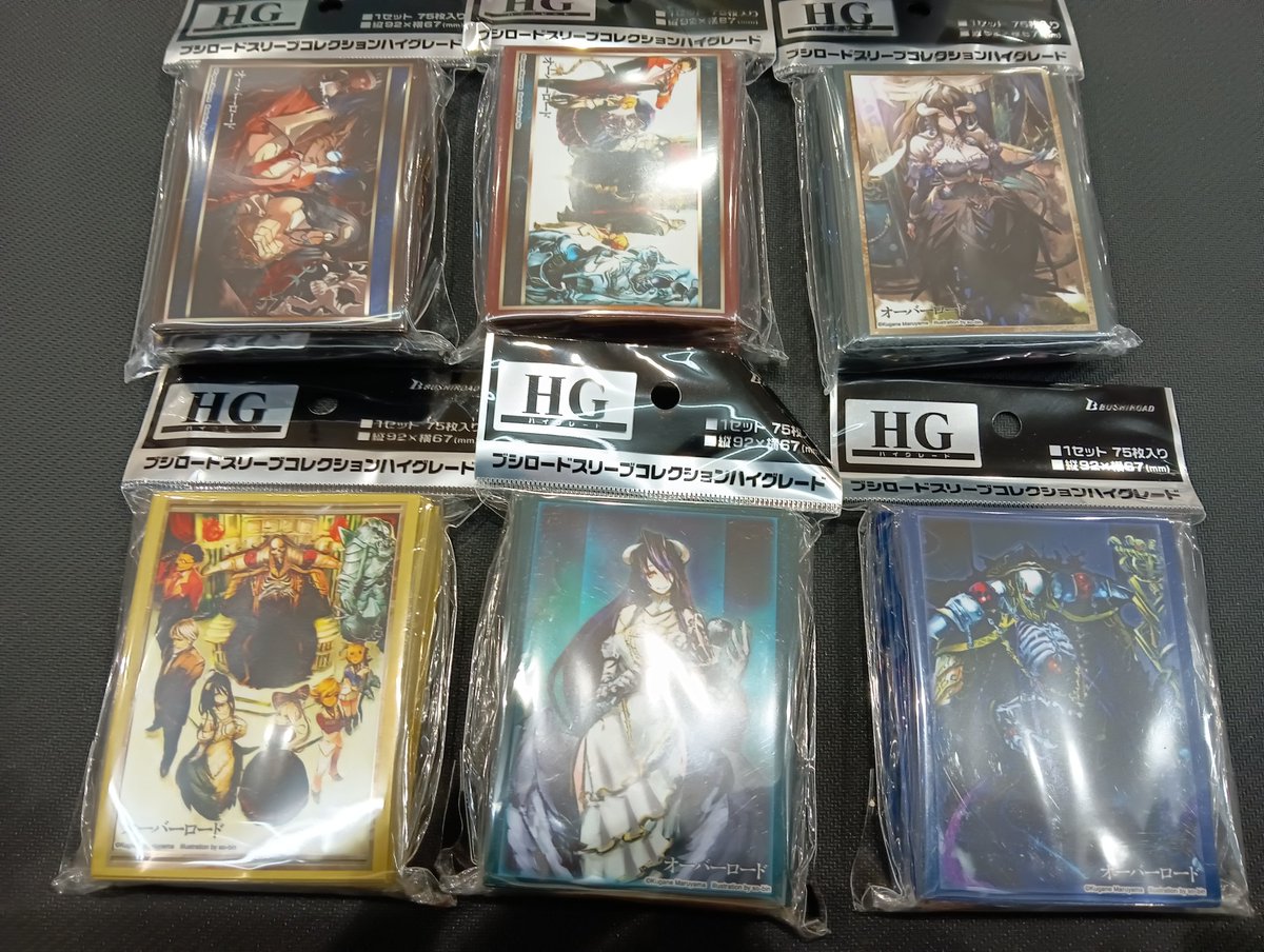 入荷情報】 本日発売のキャラクタースリーブ入荷しました！ 只今より