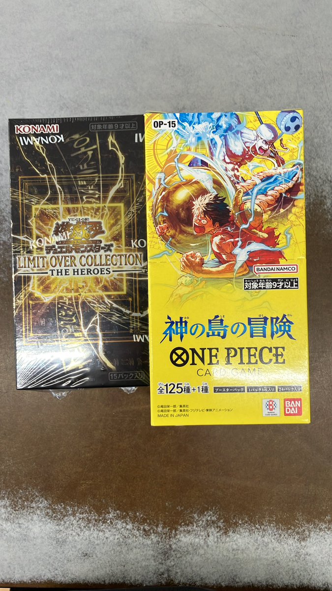 🌈入荷情報🌈 ONE PIECE 神の島の冒険（お一人様4パック） 遊戯王