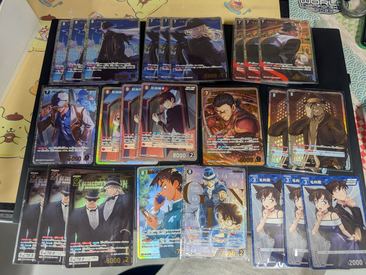 名探偵コナンカード コナンTCG ジン・ベルモット・SRPやなど人気カード