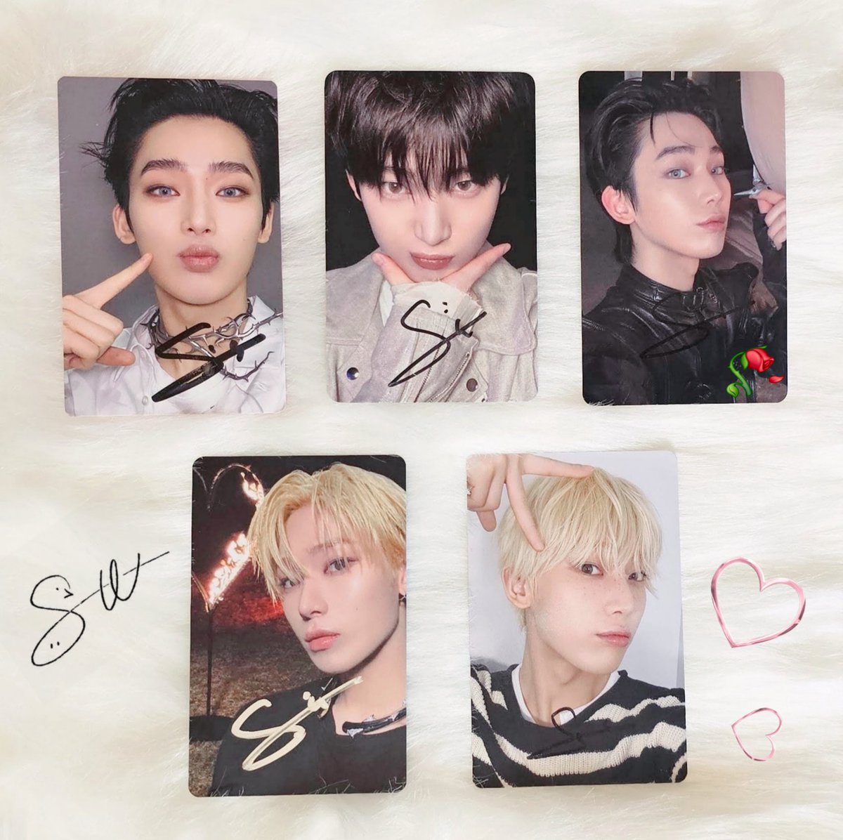 今までのサイン入りトレカ💝 宝物🍀 #엔하이픈 #ENHYPEN