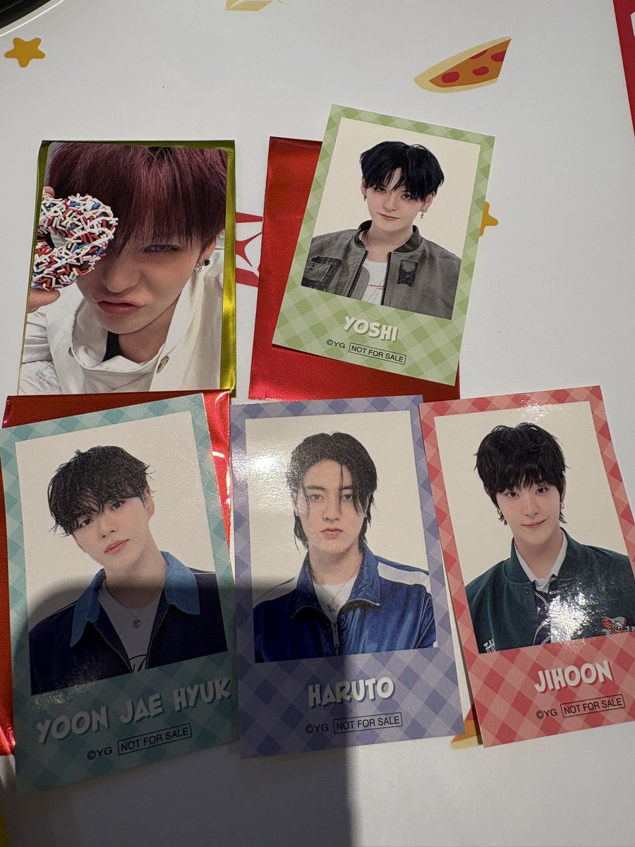 treasure はぴだんぶい コラボカフェ 8000円特典 予約特典 Food特典