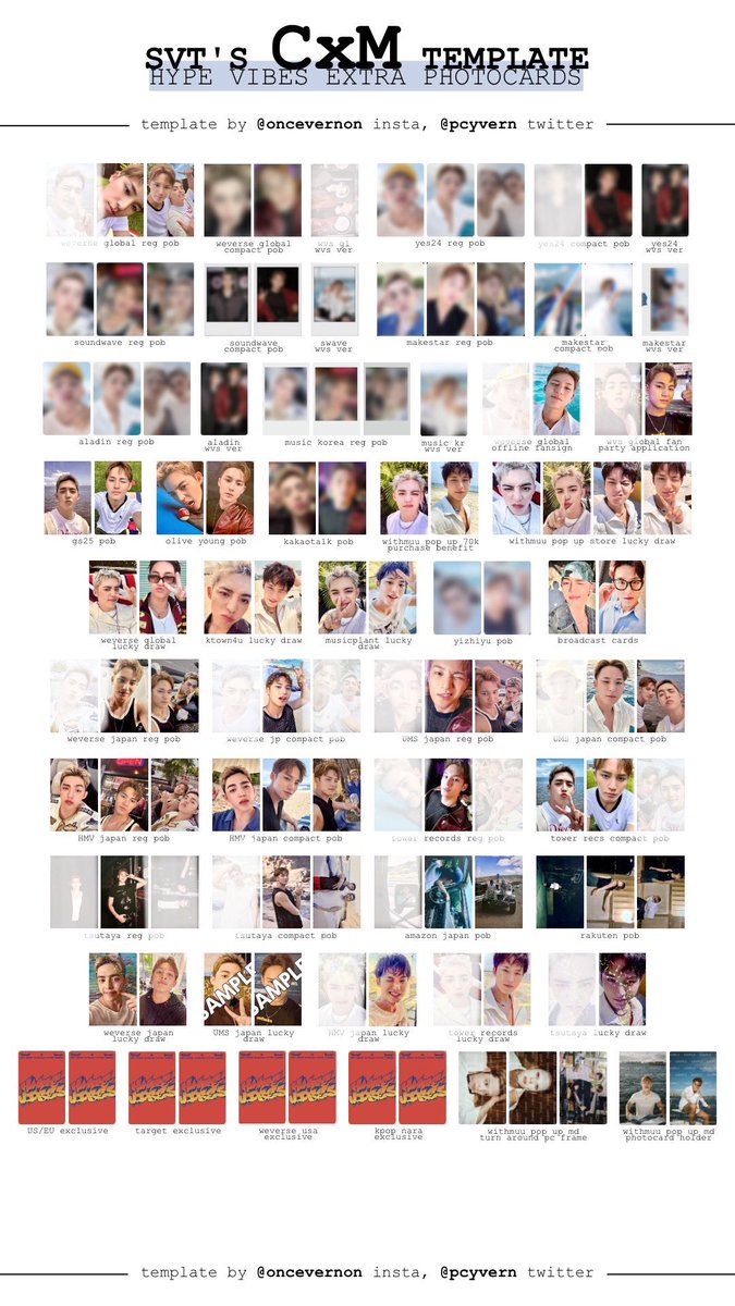 SEVENTEEN セブチ CxM double up Japan ギュチョル 会場限定 来場者