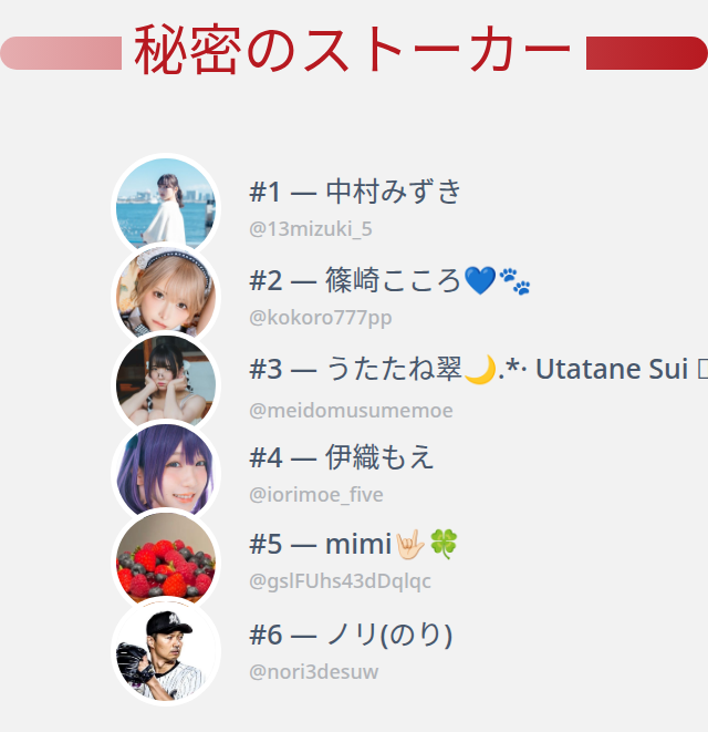 私のTwitterプロフィールページに誰がアクセスしたかちょうど今分かり