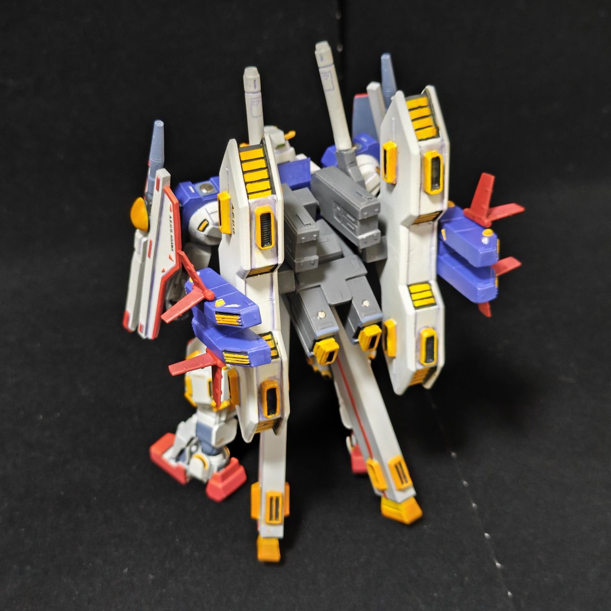 完成！】サンダーボルトガンダム 旧HG ZZガンダムを芯に…芯に…芯とは