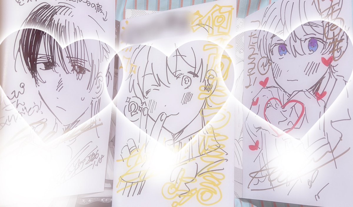 何千回もつたえるよ！2巻サイン本届きました~‼️大晴