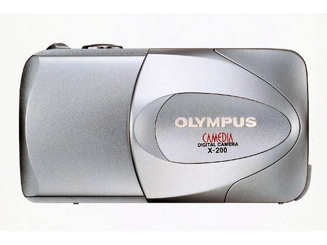 オリンパス、xD対応320万画素エントリーデジカメ「CAMEDIA X-200」
