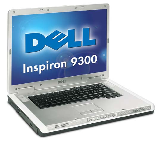 デル、WUXGA液晶を選択可能なノート「Inspiron 9300」