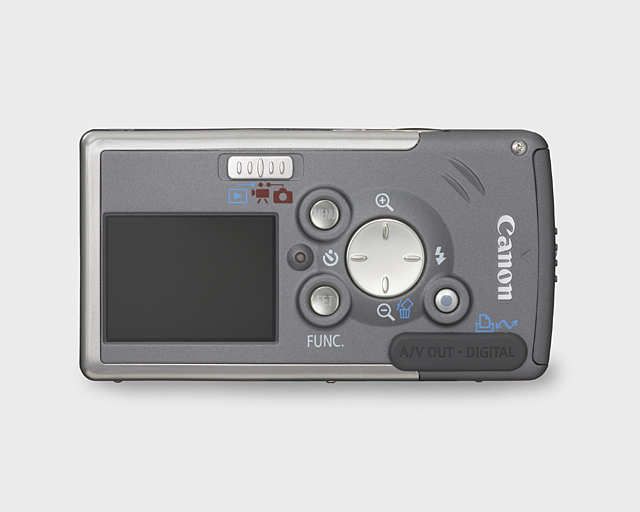 キヤノン、500万画素になった「IXY DIGITAL L2」