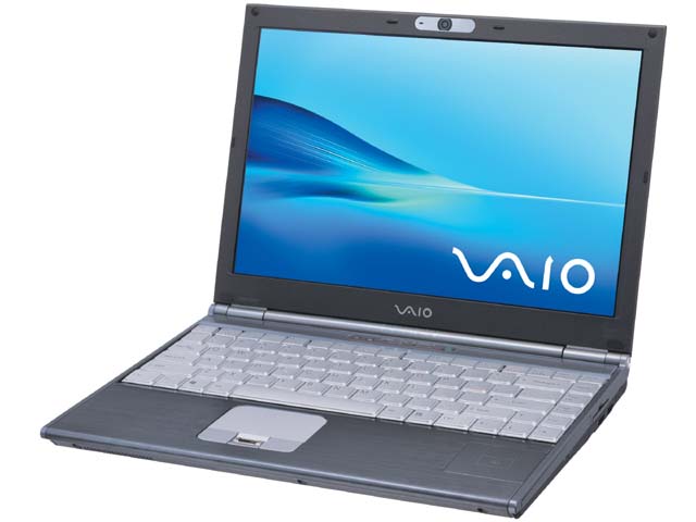ソニー、1.69kgのCore Duo搭載ノート「VAIO type S(SZ)」