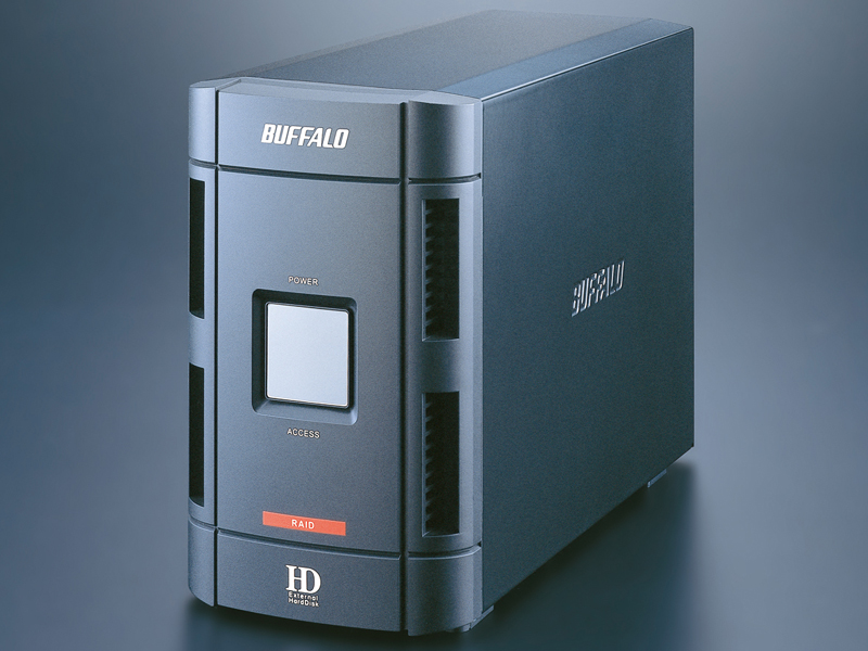 バッファロー、手乗りNAS「LinkStation Mini」の500GBモデル