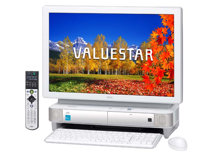 NEC、地上/BS/CSデジタルWチューナの水冷一体型「VALUESTAR W」