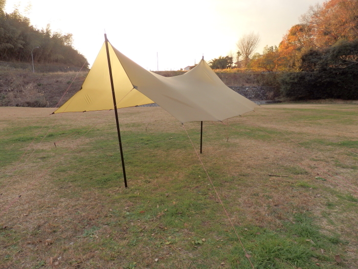 LOCUS GEAR タープ X Duo Sil で遊ぶ…の巻 : Cool but naturalで行こ～