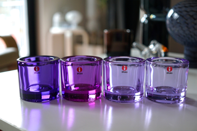 iittala Kivi 60mm -Amethyst & 紫系のKiviたち : buckの気ままなblog。