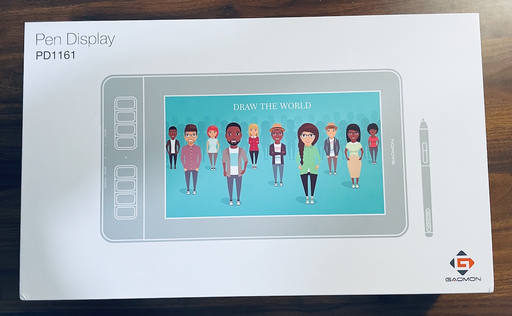 GAOMON PD1161 実機レビュー｜ 価格2万円を切る小型液タブの描き心地は