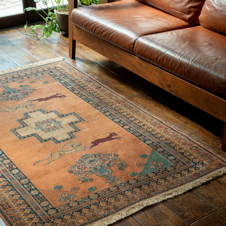 ペルシャ手織りキリム ウール ラグ シルジャン 101×157cm – Persiadirect