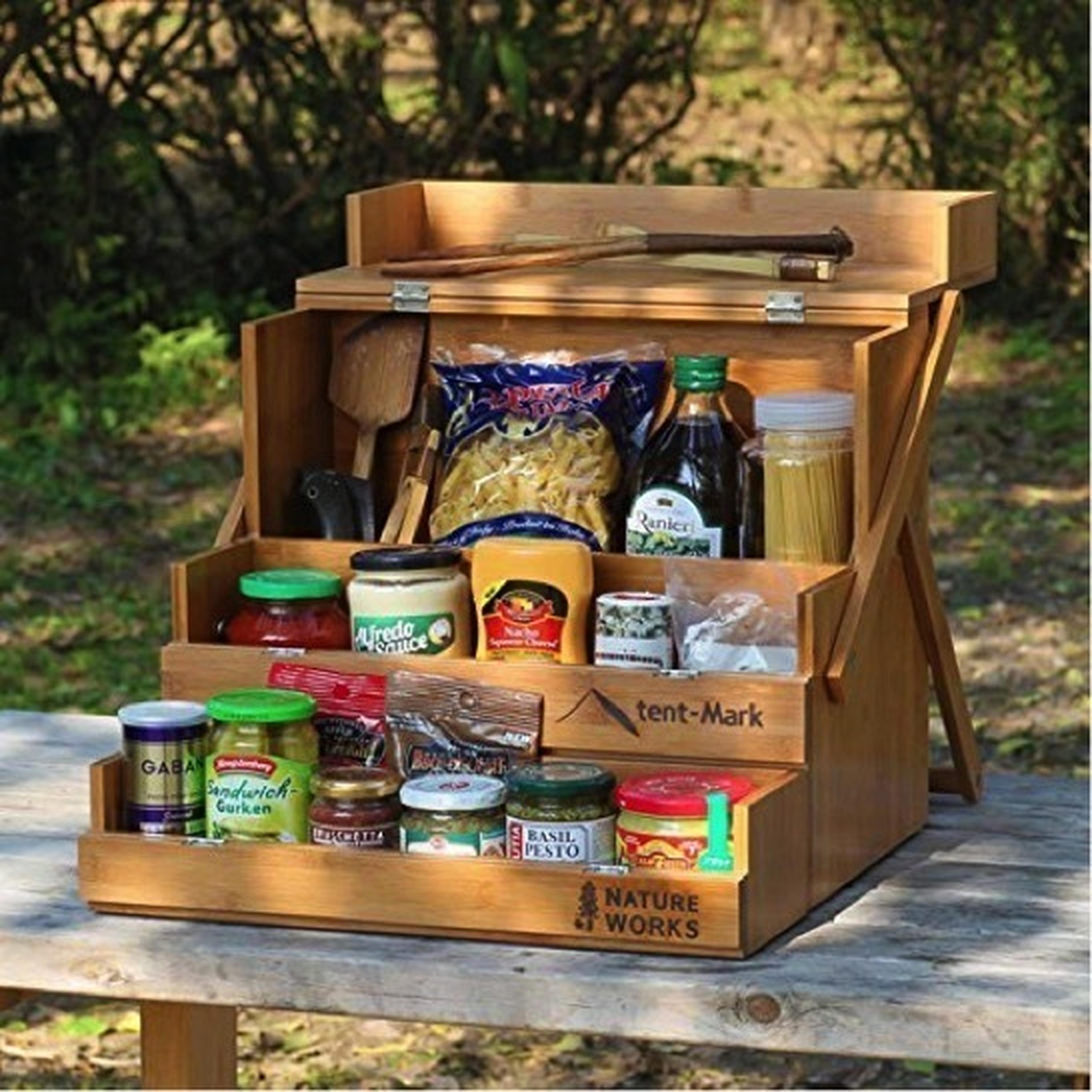 激おしゃれなテンマクの調味料BOXワーカーズオカモチ 自作オカモチも